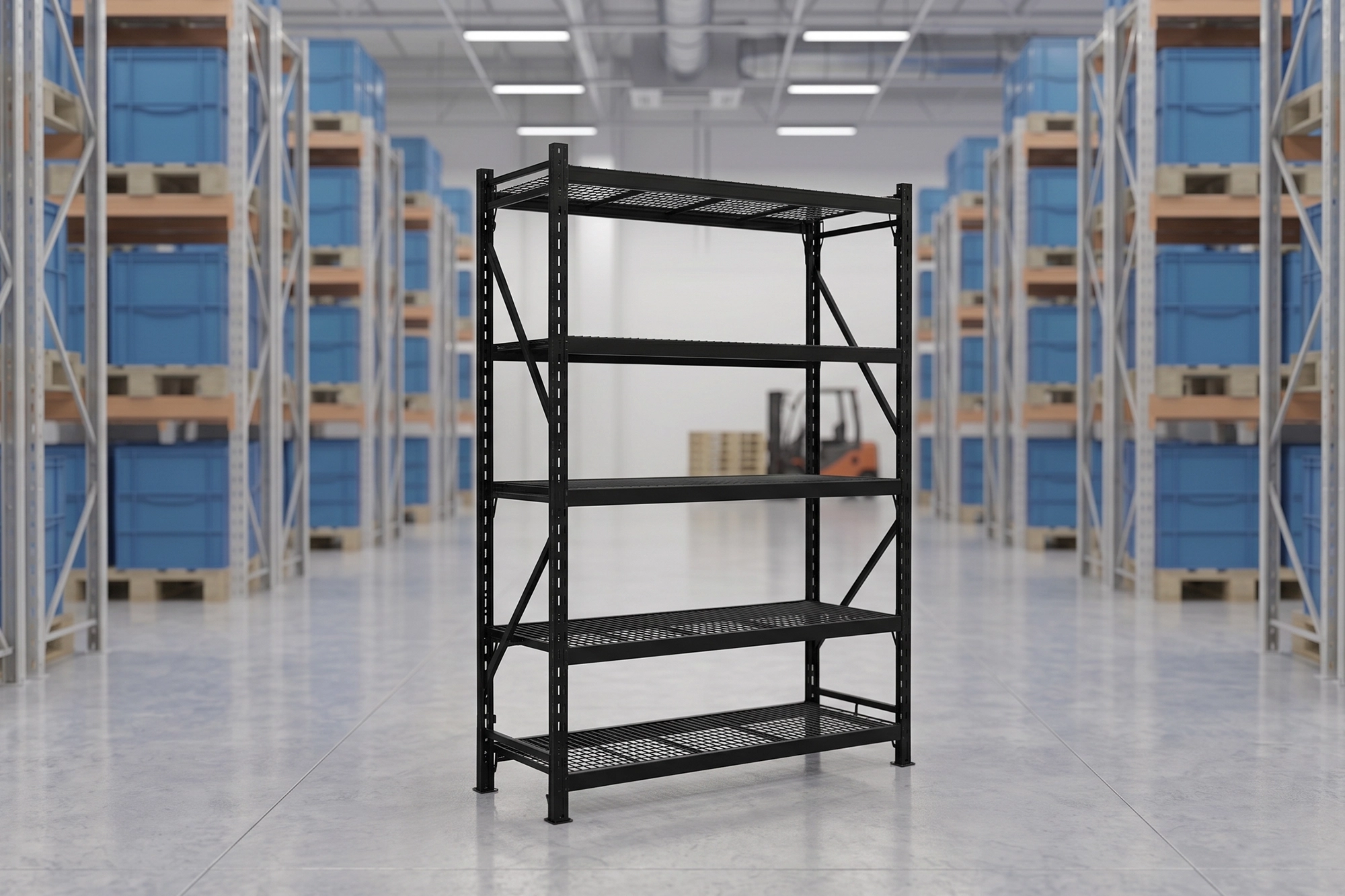 racks metálicos